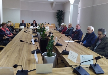 Zdjęcie główne dla: 'Spotkanie w ramach konsultacji społecznych projektu Strategii Rozwoju Miasta i Gminy Sieniawa na lata 2022-2030' 