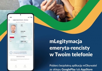Zdjęcie główne dla: 'ZUS: można już korzystać z mLegitymacji' 