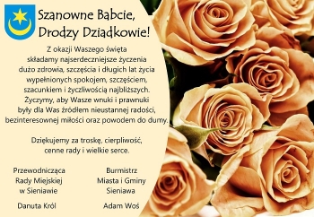 Zdjęcie główne dla: 'Życzenia z okazji Dnia Babci i Dziadka' 