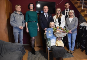 Zdjęcie główne dla: 'Julia Szydłowska z Sieniawy skończyła 100 lat!' 