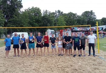 Zdjęcie główne dla: 'Turniej Plażowej Piłki Siatkowej o Puchar Burmistrza Miasta i Gminy Sieniawa' 