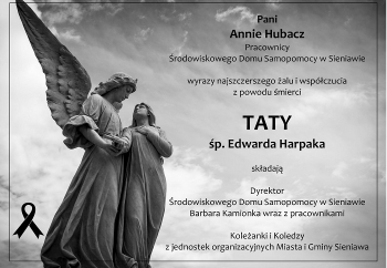 Zdjęcie główne dla: 'Kondolencje' 