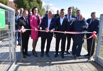 Zdjęcie główne dla: 'Uroczyste oddanie do użytku inwestycji polegającej na budowie kanalizacji w Czercach – II etapu' 