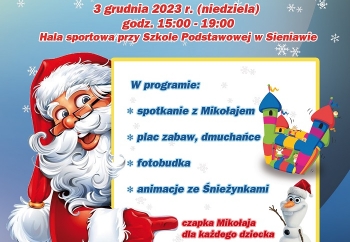 Zdjęcie główne dla: 'II Sieniawskie Mikołajki - 3.12.2023 r.' 