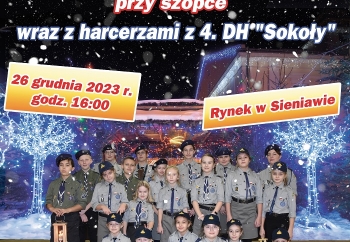 Zdjęcie główne dla: 'Wspólne kolędowanie przy szopce, 26 grudnia 2023 r.' 