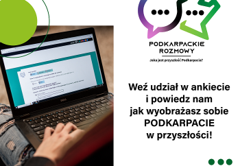 Zdjęcie główne dla: 'Ankieta. Weź udział w kształtowaniu przyszłości województwa podkarpackiego' 