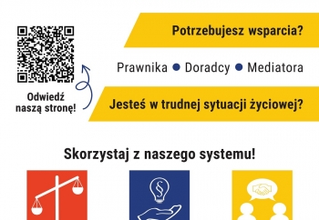 Zdjęcie główne dla: 'Nieodpłatna pomoc prawna, nieodpłatne poradnictwo obywatelskie oraz nieodpłatne mediacje - informacje' 