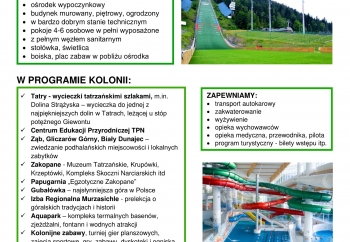 Zdjęcie główne dla: 'Informacja o koloniach letnich dla dzieci rolników' 