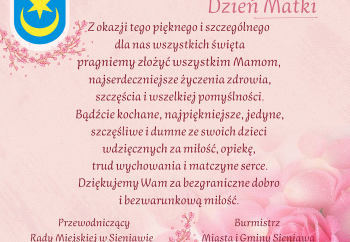 Zdjęcie główne dla: 'Życzenia - Dzień Matki, 26 maja 2024 r.' 