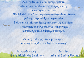Zdjęcie główne dla: 'Życzenia z okazji Dnia Dziecka' 