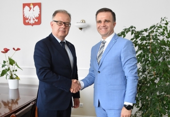 Zdjęcie główne dla: 'Spotkanie Burmistrza Miasta i Gminy Sieniawa ze Starostą Przeworskim' 