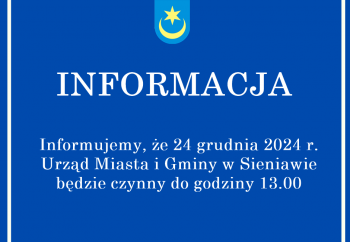 Zdjęcie główne dla: 'W Wigilię urząd będzie pracował krócej' 