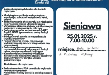 Zdjęcie główne dla: 'Program Profilaktyka 40+' 