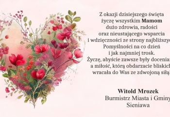 Zdjęcie główne dla: 'Życzenia z okazji Dnia Matki' 