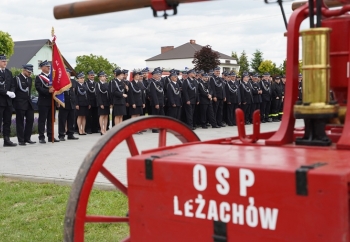 Zdjęcie główne dla: 'Miejsko - Gminne obchody Dnia Strażaka w Leżachowie' 