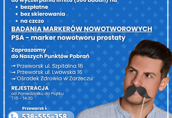 Zdjęcie główne dla: 'Bezpłatne badania dla mężczyzn' 