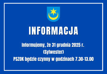 Zdjęcie główne dla: 'Informacja o godzinach pracy PSZOK' 
