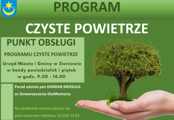 Zdjęcie główne dla: 'Program CZYSTE POWIETRZE' 