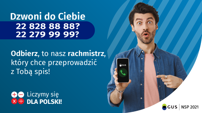 Zdjęcie główne newsa: Rachmistrz zadzwoni z numeru 22 828 88 88