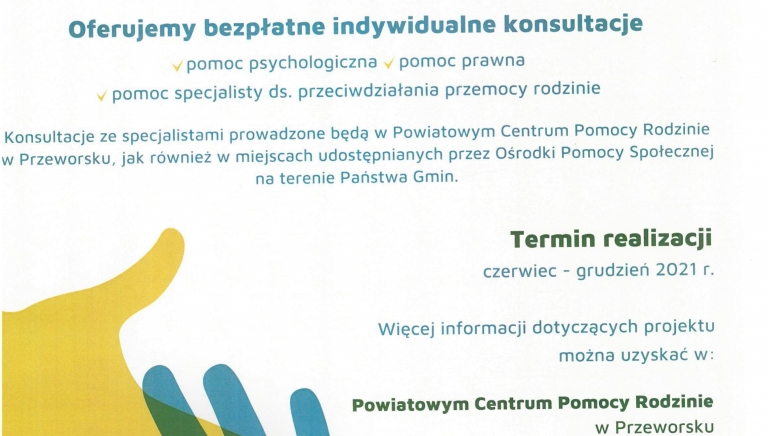 Zdjęcie główne newsa: #mocwpomocy - projekt PCPR w Przeworsku