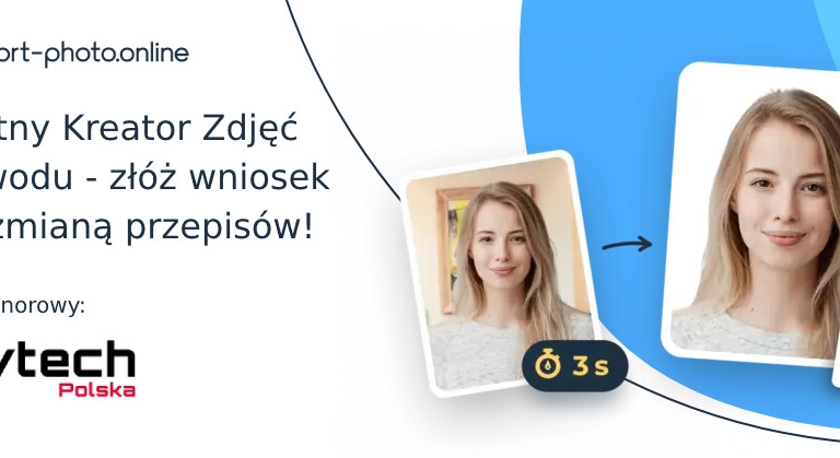 Zdjęcie główne newsa: Bezpłatny kreator zdjęć do dowodu - akcja pod patronatem GovTech