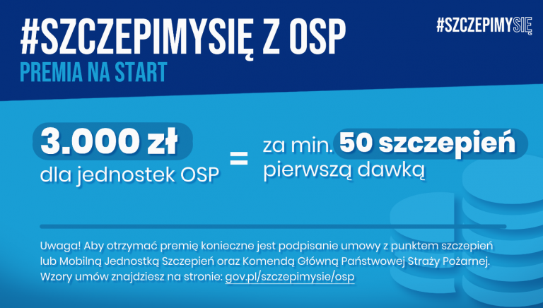 Zdjęcie główne newsa: OSP włącza się w akcję promowania szczepień przeciw COVID-19