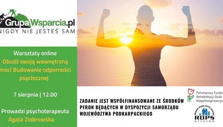 Zdjęcie główne newsa: Obudź swoją wewnętrzną moc! Warsztaty dla osób niepełnosprawnych z województwa podkarpackiego
