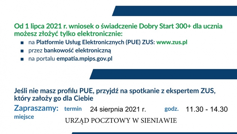 Zdjęcie główne newsa: Nie masz profilu PUE? Przyjdź na spotkanie z ekspertem ZUS, który założy go dla Ciebie