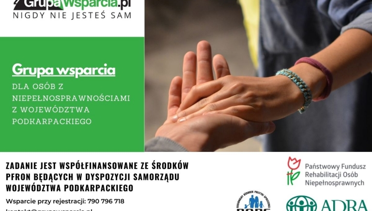 Zdjęcie główne newsa: Rusza program bezpłatnej pomocy psychologiczno-prawnej dla osób niepełnosprawnych z województwa podkarpackiego