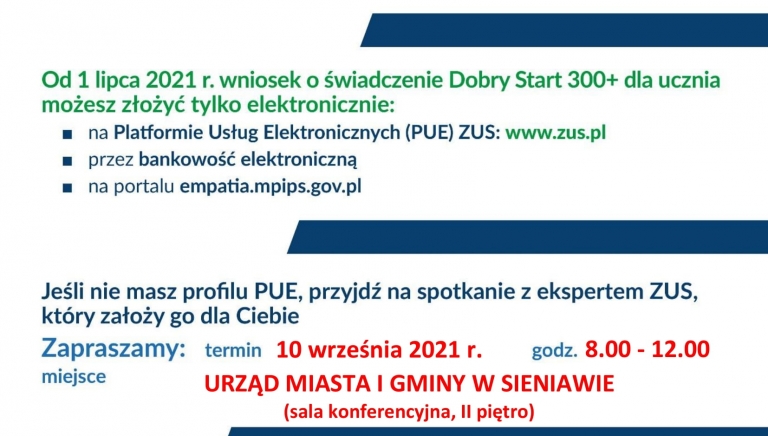 Zdjęcie główne newsa: Przyjdź na spotkanie z ekspertem i załóż profil PUE ZUS