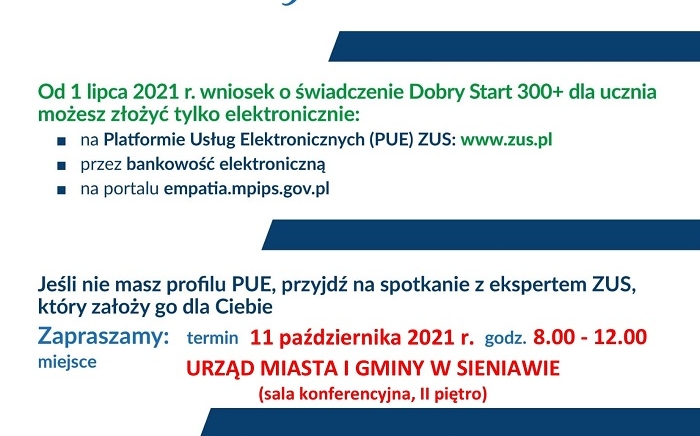 Zdjęcie główne newsa: Przyjdź na spotkanie z ekspertem ZUS i załóż profil PUE