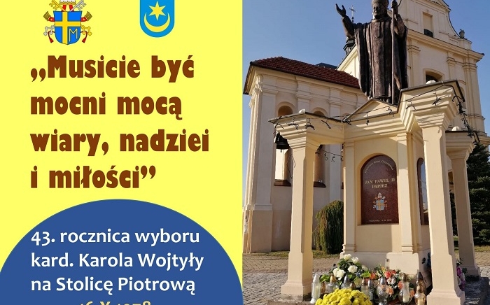 Zdjęcie główne newsa: Habemus papam - 43. rocznica wyboru kard. Karola Wojtyły na Stolicę Piotrową