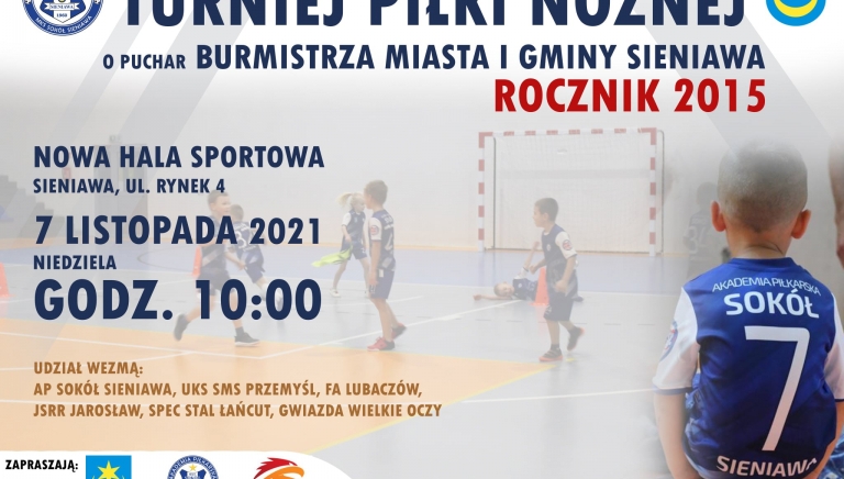 Zdjęcie główne newsa: TURNIEJ SKRZATÓW U-6 - zapraszamy w niedzielę, 7 listopada 2021 r. do nowej hali sportowej
