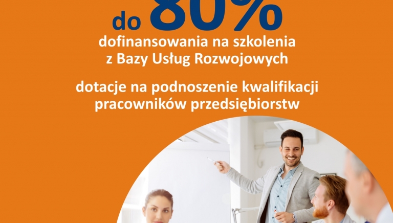 Zdjęcie główne newsa: Dotacje na szkolenia pracowników przedsiębiorstw - nabór w ramach projektu PARR S.A. pt. „Fundusz Usług Rozwojowych”