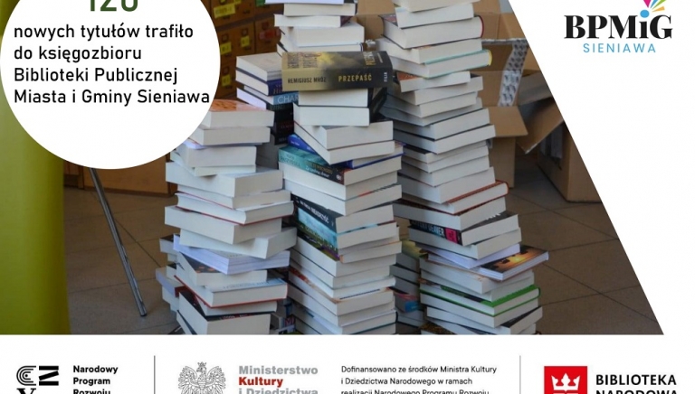 Zdjęcie główne newsa: Środki na zakup nowości dla biblioteki