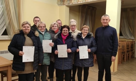 Zdjęcie główne newsa: W Czercach zakończył się kurs komputerowy ECLD