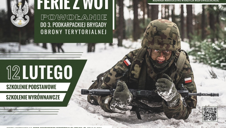 Zdjęcie główne newsa: „Zawsze gotowi, zawsze blisko” – wstąp w szeregi Wojsk Obrony Terytorialnej