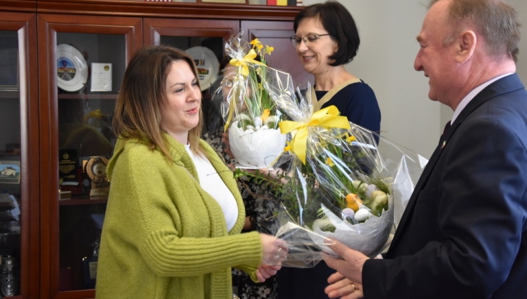 Zdjęcie główne newsa: Przedświąteczne wizyty u Burmistrza Miasta i Gminy Sieniawa