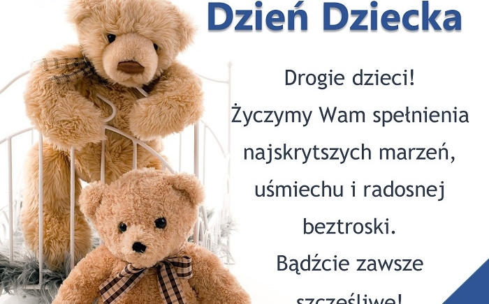 Zdjęcie główne newsa: Życzenia z okazji Dnia Dziecka