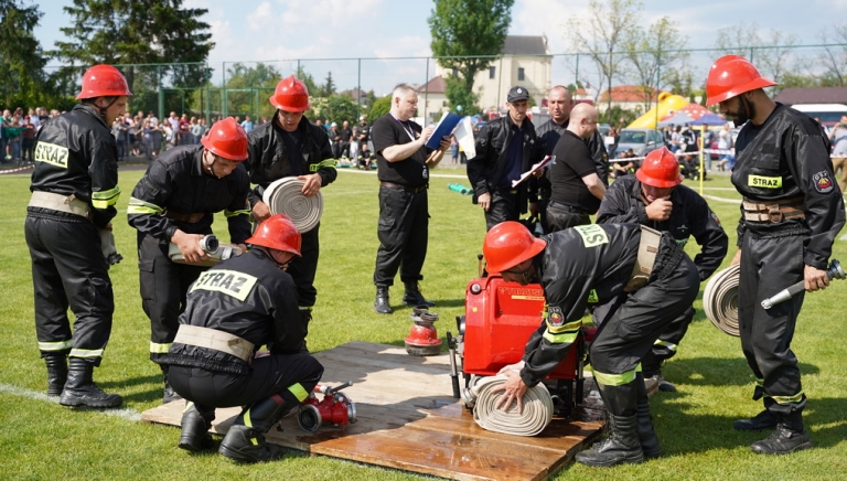 Zdjęcie główne newsa: Zawody sportowo-pożarnicze za nami! Czerwona Wola na podium