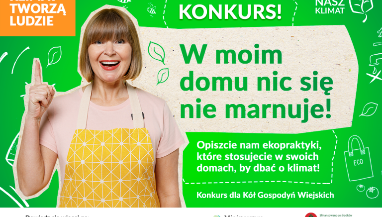 Zdjęcie główne newsa: Konkurs „W moim domu nic się nie marnuje” - dla Kół Gospodyń Wiejskich