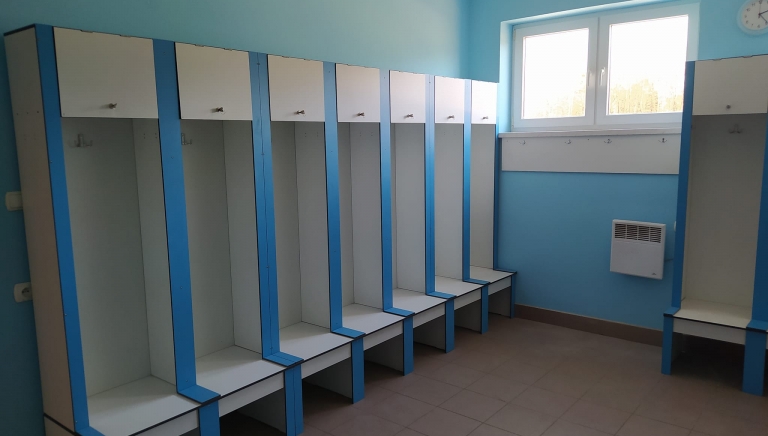 Zdjęcie główne newsa: Prace modernizacyjne w pomieszczeniach budynku na stadionie miejskim