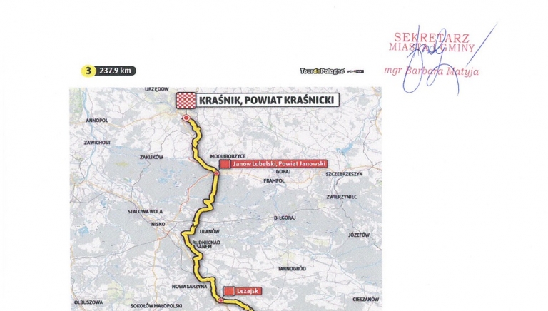 Zdjęcie główne newsa: Utrudnienia w ruchu na terenie gminy Sieniawa 1 sierpnia 2022 r.
