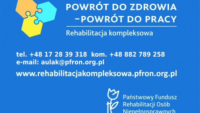 Zdjęcie główne newsa: PFRON wspiera osoby z niepełnosprawnościami