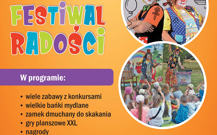 Zdjęcie główne newsa: Dobroczynny Festiwal Radości w Sieniawie i Dobrej. Zapraszamy!