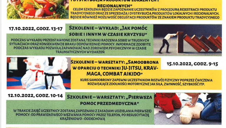 Zdjęcie główne newsa: Bezpłatne szkolenia i kursy dla mieszkańców powiatu przeworskiego w ramach koncepcji „Uniwersytet Samorządności”