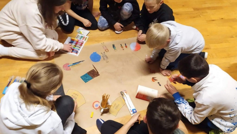 Zdjęcie główne newsa: Noc Bibliotek w Szkole Podstawowej w Rudce