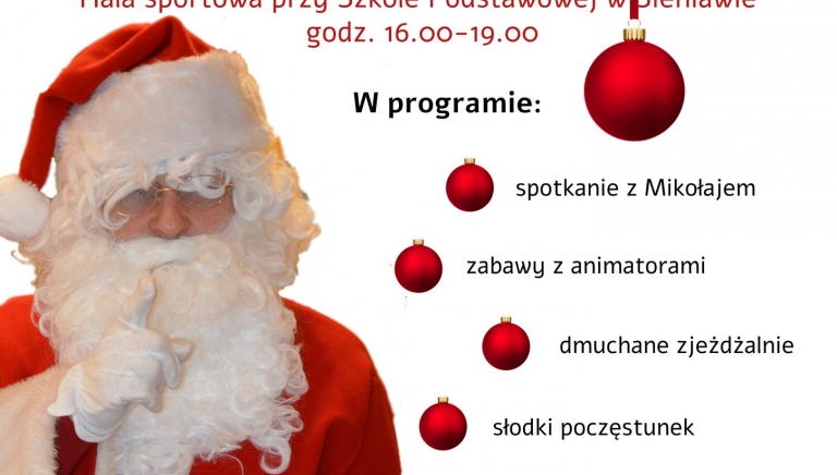 Zdjęcie główne newsa: Zapraszamy na sieniawskie Mikołajki już 5 grudnia 2022 r.