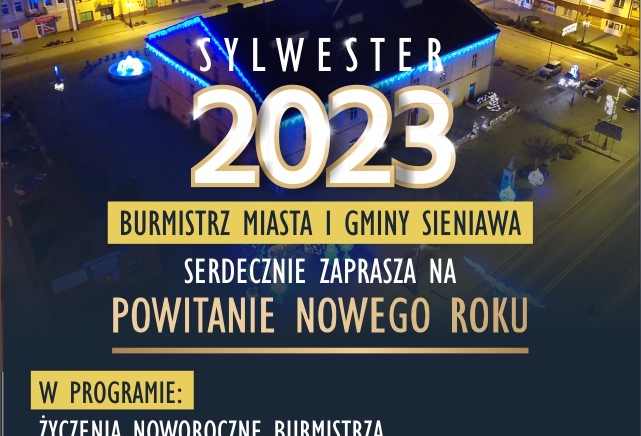Zdjęcie główne newsa: Powitajmy Nowy Rok 2023 na sieniawskim rynku!