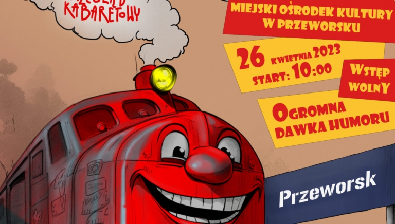 Zdjęcie główne newsa: Zaproszenie do udziału w Przeworskim Przeglądzie Kabaretowym „JEDZIEMY NIEWĄSKO Z DOWCIPEM”